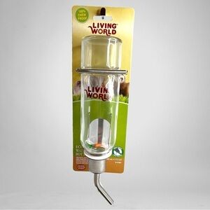 Living World Eco+ Water Bottle for Rats, Guinea Pigs, and Small Animals 12-Ounce